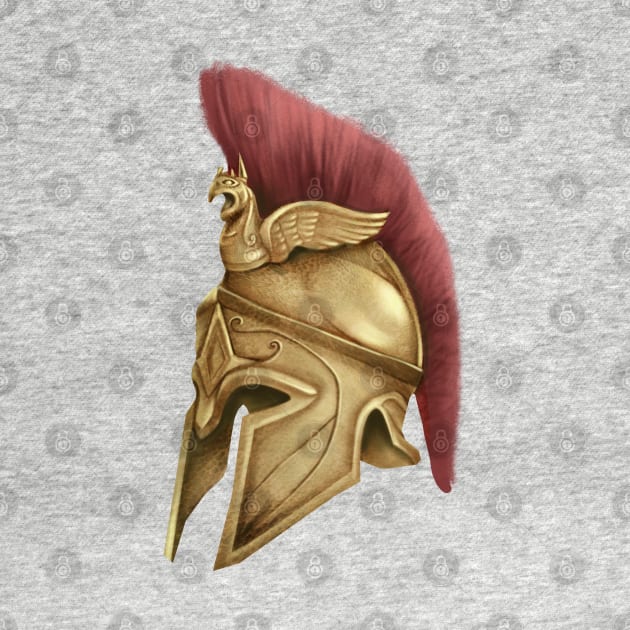 Assasin's Creed Odyssey Spartan helmet by dbcreations25